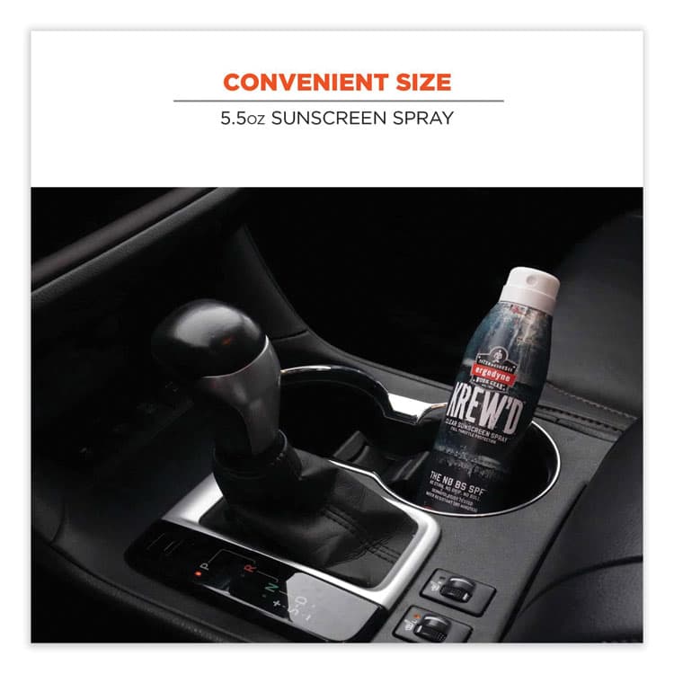 ERGODYNE CORPORATION Krewd 6353 SPF 50 Sunscreen Spray, 5.5 oz Can (EGO16633) thumbnail 2