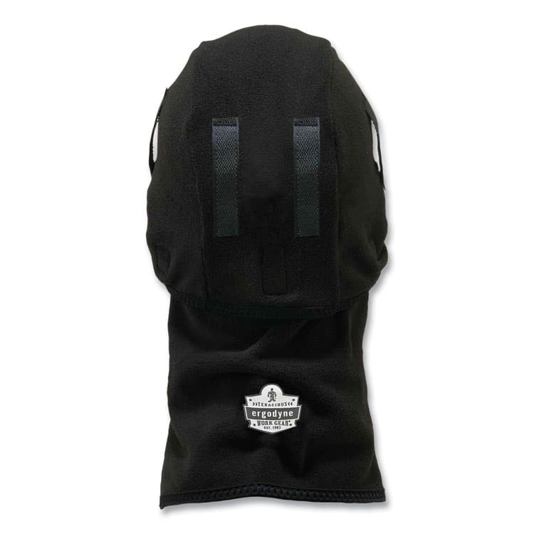ERGODYNE CORPORATION N-Ferno 6826 2-Piece Fleece Balaclava Face Mask, One Size Fits Most, Black (EGO16826) thumbnail 2