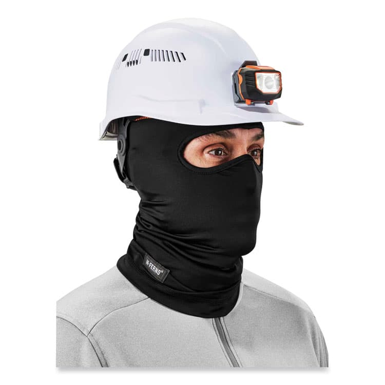 ERGODYNE CORPORATION N-Ferno 6832 Spandex Balaclava Face Mask, One Size Fits Most, Black (EGO16832) thumbnail 4