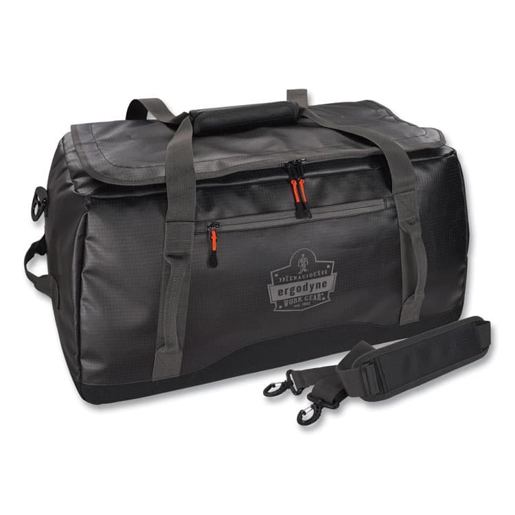 ERGODYNE CORPORATION Arsenal 5031 Water-Resistant Duffel Bag, Medium, 14.2 x 26 x 14.8, Black (EGO13036)