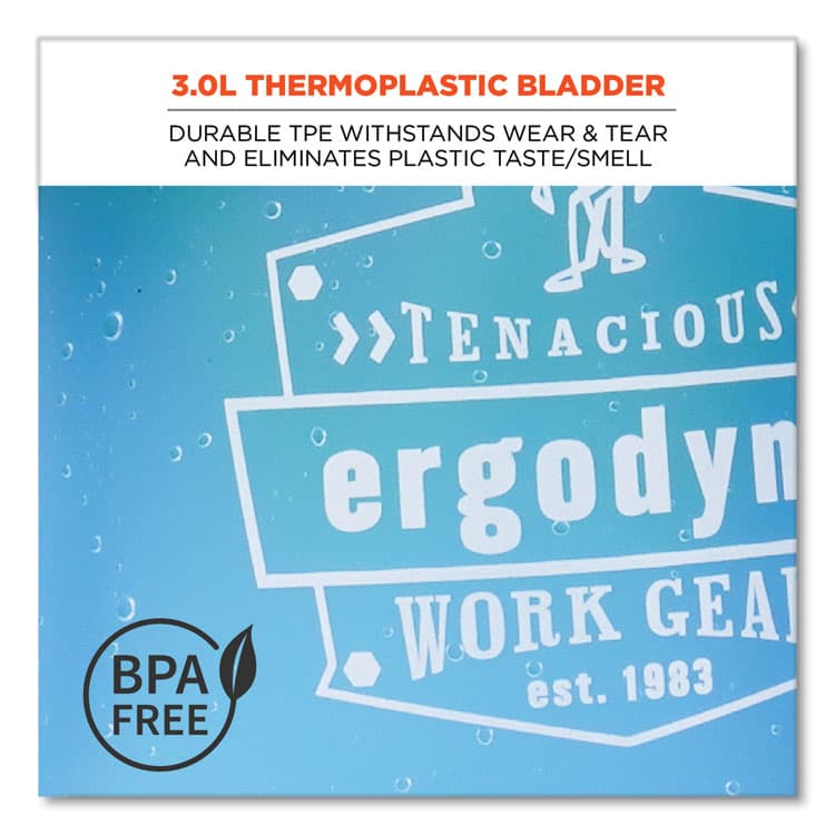 ERGODYNE CORPORATION Chill-Its 5051B Bladder Replacement, 3 L, Blue (EGO13059) thumbnail 2