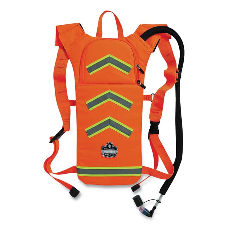 ERGODYNE CORPORATION Chill-Its 5155 Low Profile Hydration Pack, 2 L, Hi-Vis Orange (EGO13157)