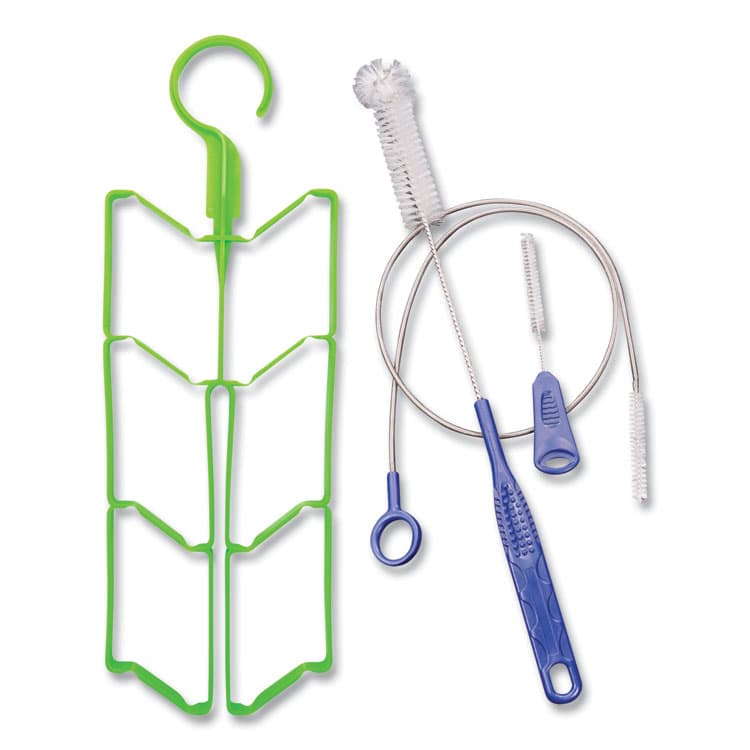 ERGODYNE CORPORATION Chill-Its 5159 Hydration Pack Cleaning Kit, Bladder, Tube/Bite-Valve Cleaning Brushes, Drying Rack (EGO13159)