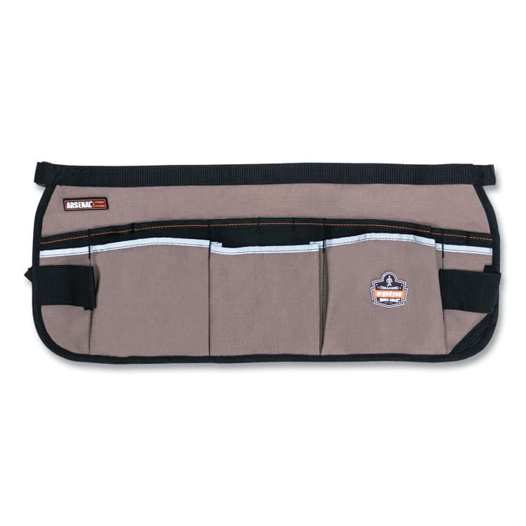 ERGODYNE CORPORATION Arsenal 5706 13-Pocket Waist Apron, 13 Compartments, 23 x 9, Canvas, Gray (EGO13695)