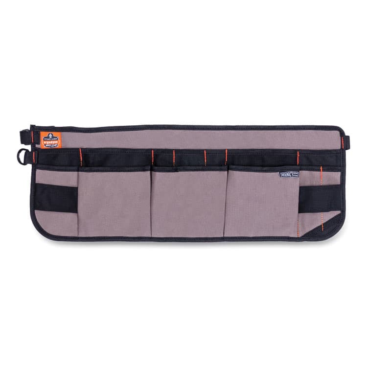 ERGODYNE CORPORATION Arsenal 5707 Canvas Waist Apron, 14 Compartments, 25.5 x 34, Canvas, Gray (EGO13698)
