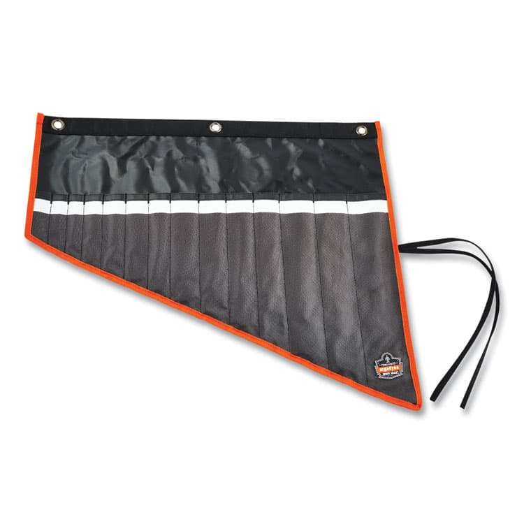 ERGODYNE CORPORATION Arsenal 5873 Polyester Wrench Roll Up, 14 Compartments, 26.5 x 5, Polyester, Black (EGO13774)