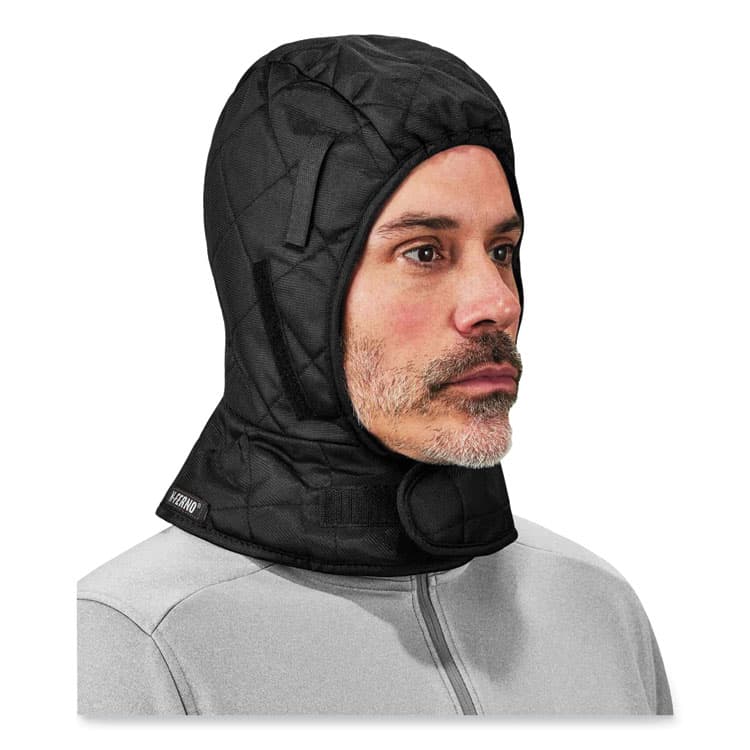 ERGODYNE CORPORATION N-Ferno 6867 3Layer Quilt Shoulder Winter Liner, Fleece/Foam/Polyester, One Size Fits Most, Black (EGO16867) thumbnail 3
