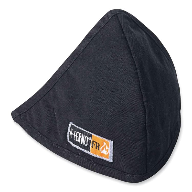 ERGODYNE CORPORATION N-Ferno 6872 2-Layer FR Mouthpiece, Modacrylic Cotton, One Size Fits Most, Black (EGO16872)