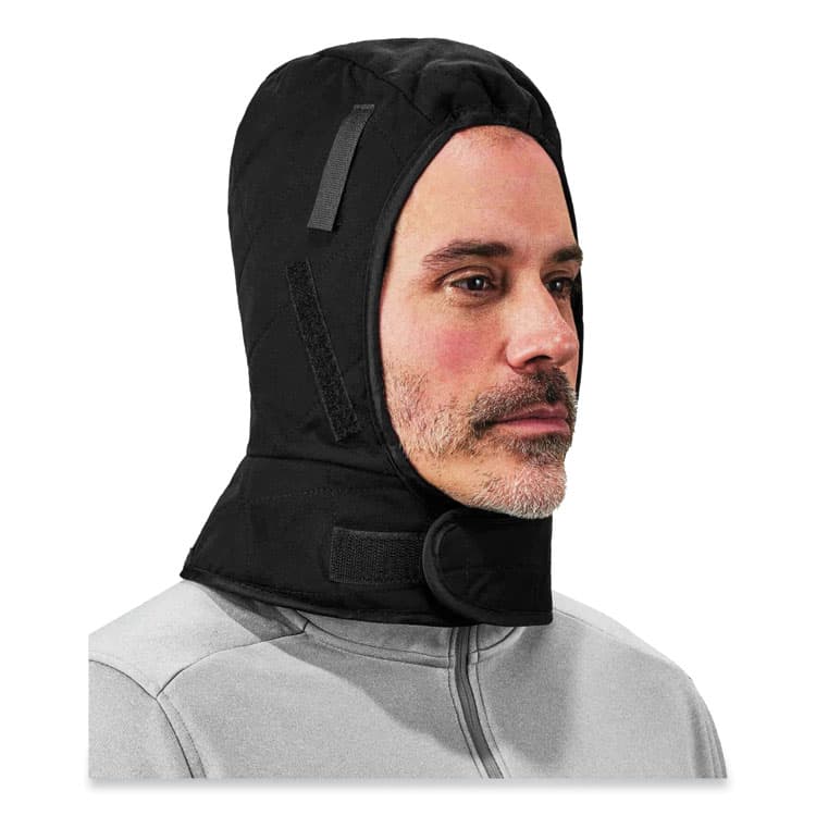 ERGODYNE CORPORATION N-Ferno 6877 3-Layer FR Winter Liner, Fleece/Foam/Modacrylic Cotton, One Size Fits Most, Black (EGO16877) thumbnail 3