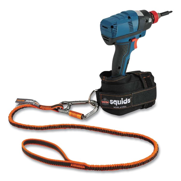 ERGODYNE CORPORATION Squids 3186 Iron + Steel Worker Tool Tethering Kit, Assorted Max Working Capacities, Lengths and Colors (EGO19656) thumbnail 2