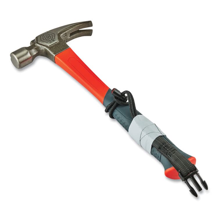 ERGODYNE CORPORATION Squids 3755 Self-Adhering Tool Traps, Up to 15 lb Max Working Capacity, 12 ft Long, Gray (EGO19755) thumbnail 3