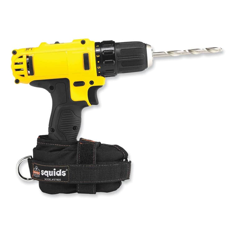 ERGODYNE CORPORATION Squids 3780 Power Tool Trap, Small, 2.5 x 3.25 x 8.75, Nylon, Black (EGO19782)