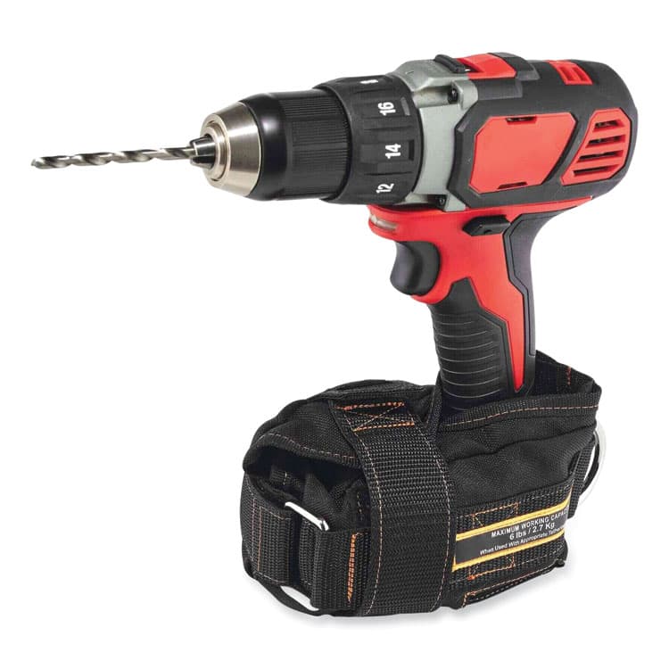 ERGODYNE CORPORATION Squids 3780 Power Tool Trap, Small, 2.5 x 3.25 x 8.75, Nylon, Black (EGO19782) thumbnail 4