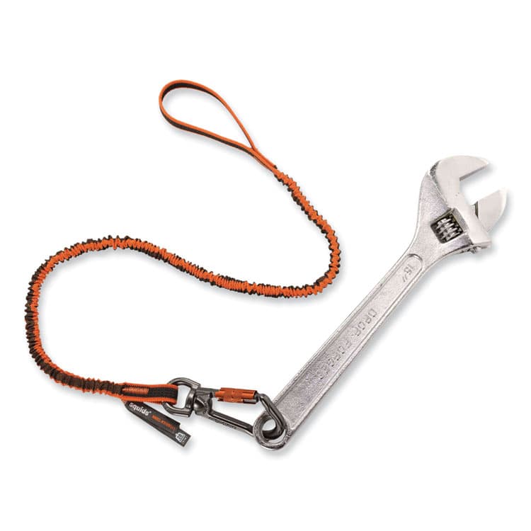 ERGODYNE CORPORATION Squids 3109F(x) Tool Lanyard, Swiveling Aluminum Carabiner + Loop, 25 lb Max Working Capacity, 38" to 48" Long (EGO19809) thumbnail 2
