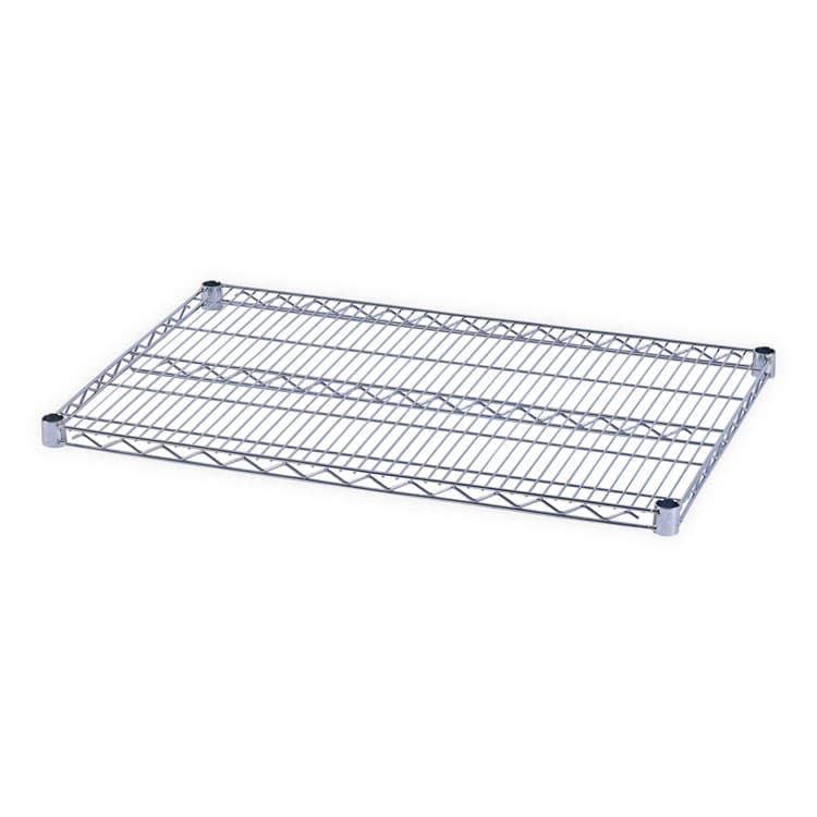 ALERA Industrial Wire Shelving Extra Wire Shelves, 36w x 24d, Silver, 2 Shelves/Carton (ALESW583624SR)