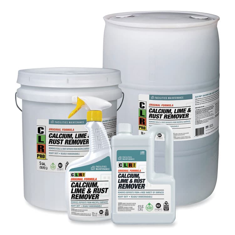 JELMAR, LLC Calcium, Lime and Rust Remover, 32 oz Spray Bottle, 6/Carton (JELCLR32PRO) thumbnail 4