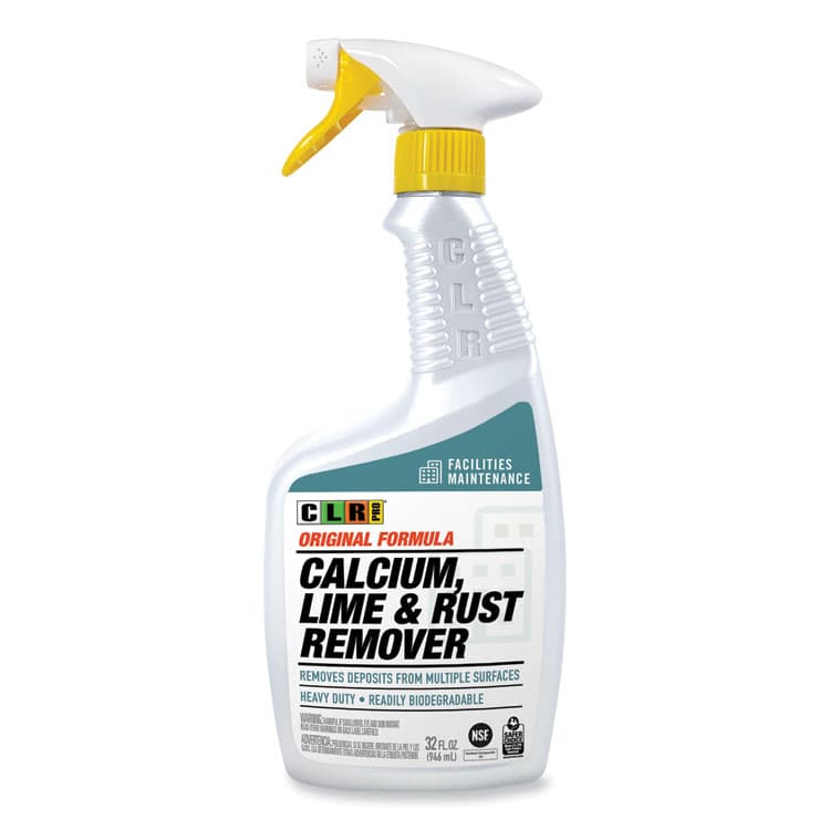 JELMAR, LLC Calcium, Lime and Rust Remover, 32 oz Spray Bottle, 6/Carton (JELCLR32PRO)