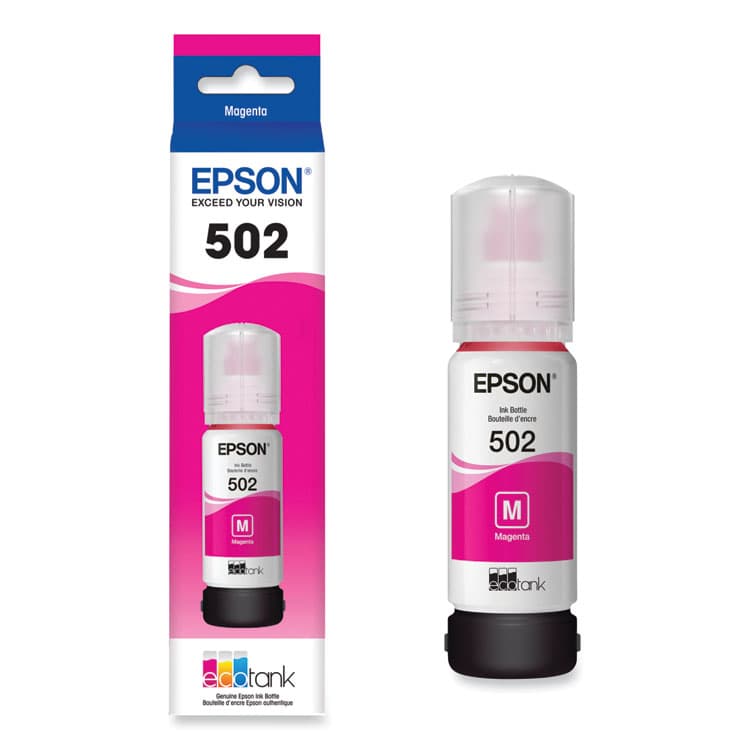 EPSON AMERICA, . T502320-S (502) Ink, 6,000 Page-Yield, Magenta (EPST502320S) thumbnail 3