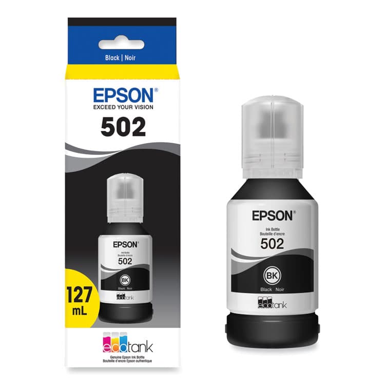 EPSON AMERICA, . T502120-S (502) Ink, 7,500 Page-Yield, Black (EPST502120S) thumbnail 3