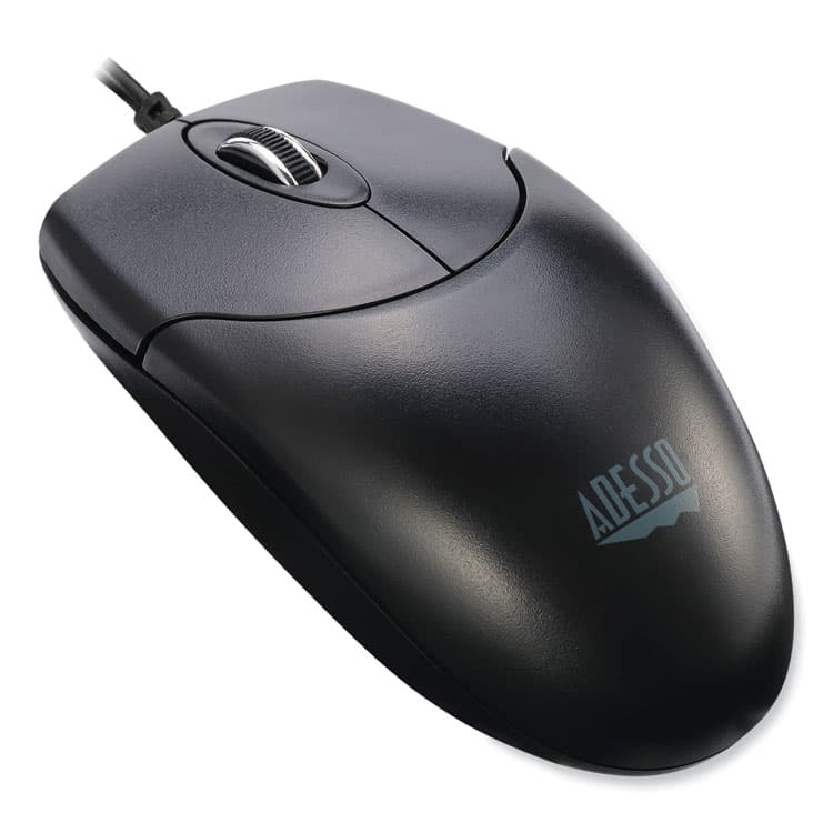 ADESSO iMouse Desktop Full Sized Mouse, USB, Left/Right Hand Use, Black (ADEIMOUSEM6TAA) thumbnail 2