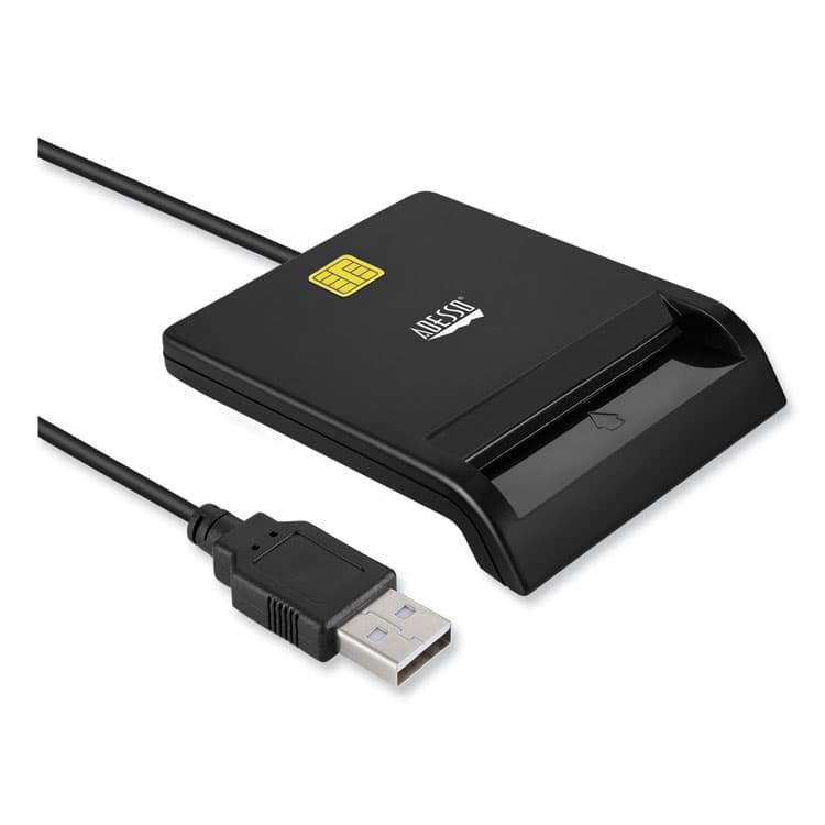 ADESSO SCR-100 Smart Card Reader, USB (ADESCR100) thumbnail 3