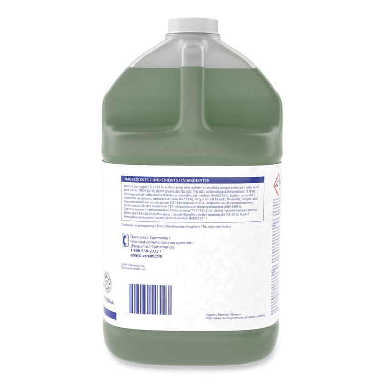 DIVERSEY Suma Gloss K8, Citrus Scent, 1 gal Bottle, 4/Carton (DVO101102444) thumbnail 4