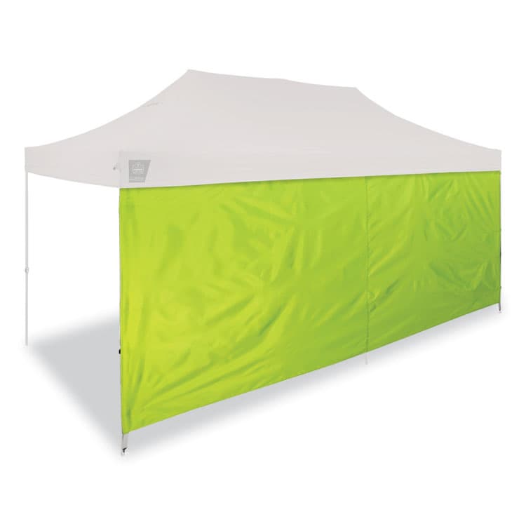 ERGODYNE CORPORATION Shax 6097 Pop-Up Tent Sidewall, Single Skin, 10 ft x 10 ft, Polyester, Lime (EGO12995)