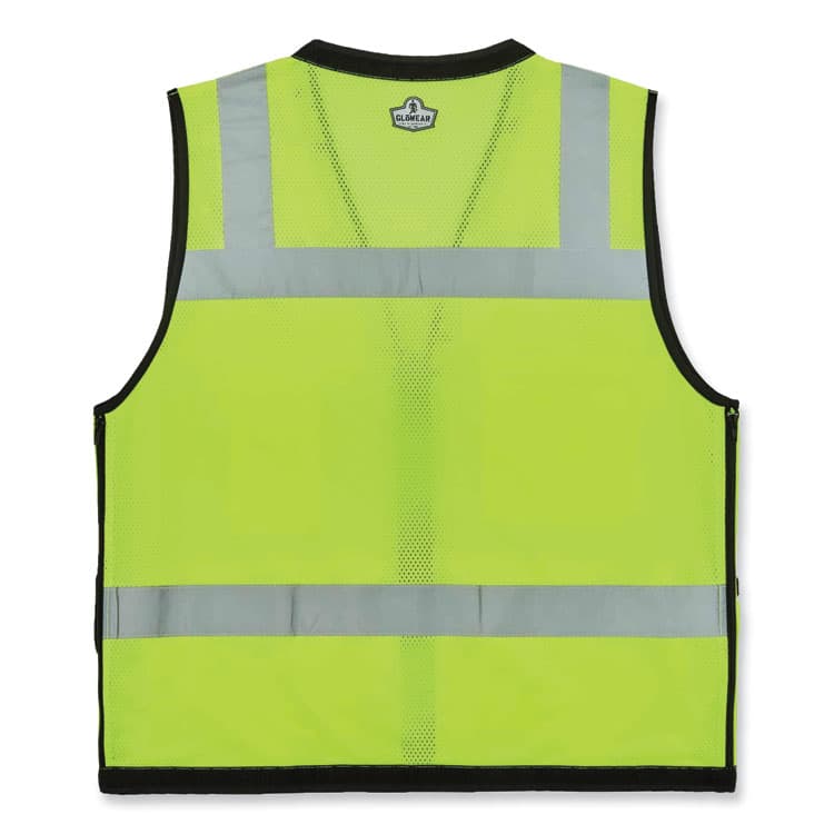 ERGODYNE CORPORATION GloWear 8253HDZ Class 2 Heavy-Duty Mesh Surveyors Vest, Polyester, 2X-Large/3X-Large, Lime (EGO23327) thumbnail 2