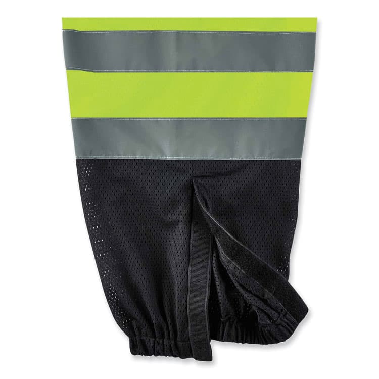 ERGODYNE CORPORATION GloWear 8910BK Class E Hi-Vis Pants with Black Bottom, Polyester, Small/Medium, Lime (EGO23953) thumbnail 3