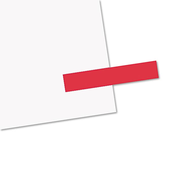 REDI-TAG CORPORATION Removable/Reusable Page Flags, Red, 300/Pack (RTG20022) thumbnail 2