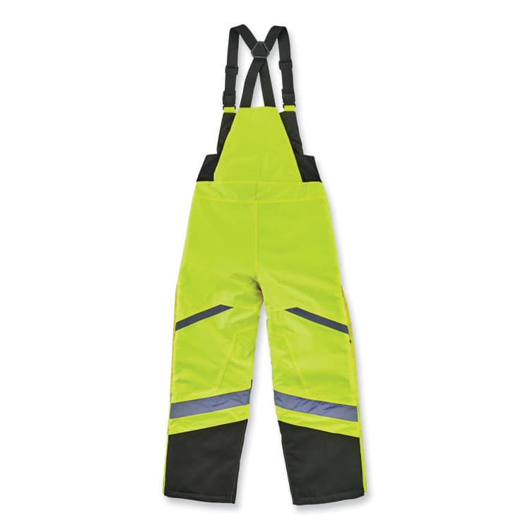 ERGODYNE CORPORATION GloWear 8928 Class E Hi-Vis Insulated Bibs, Small, Lime (EGO25522) thumbnail 2