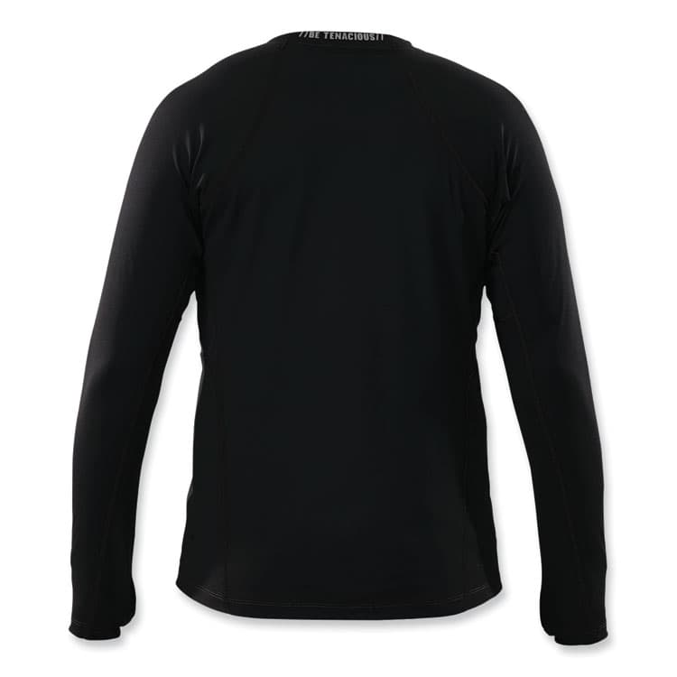 ERGODYNE CORPORATION N-Ferno 6435 Midweight Long Sleeve Base Layer Shirt, Medium, Black (EGO40203) thumbnail 3