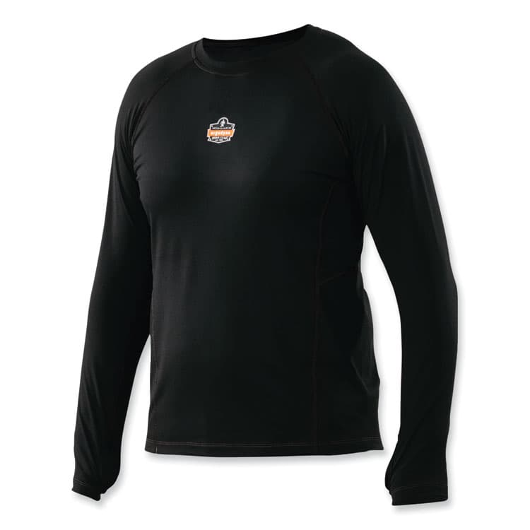 ERGODYNE CORPORATION N-Ferno 6435 Midweight Long Sleeve Base Layer Shirt, X-Large, Black (EGO40205)