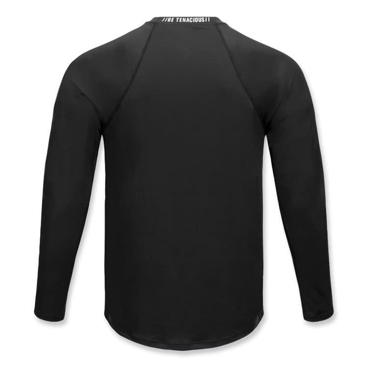 ERGODYNE CORPORATION N-Ferno 6436 Long Sleeve Lightweight Base Layer Shirt, 2X-Large, Black (EGO40236) thumbnail 2