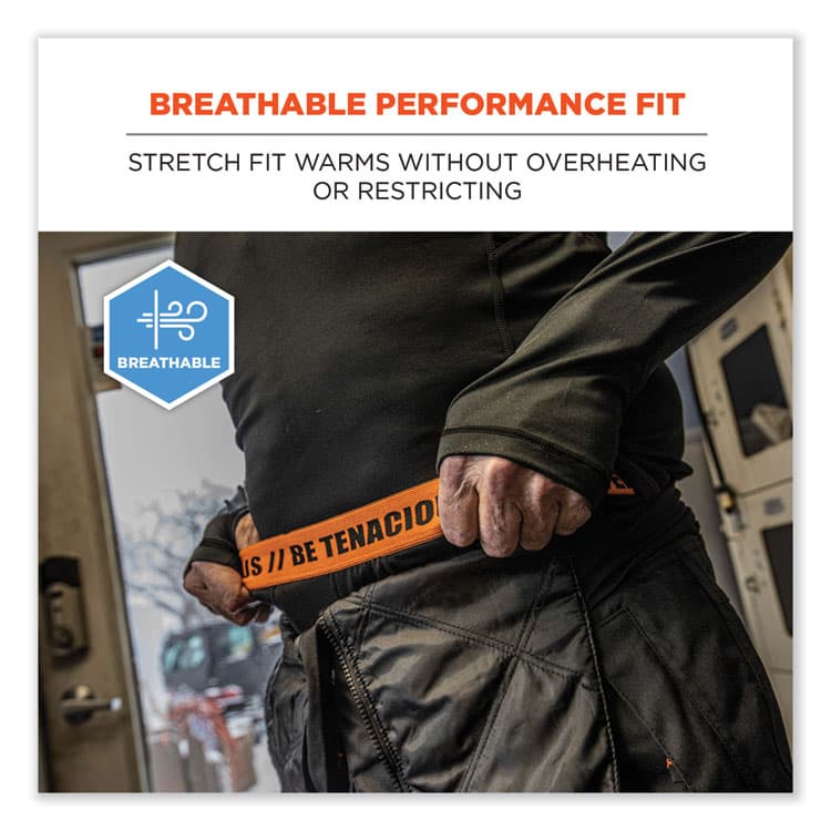 ERGODYNE CORPORATION N-Ferno 6481 Lightweight Base Layer Pants, Medium, Black (EGO40833) thumbnail 4