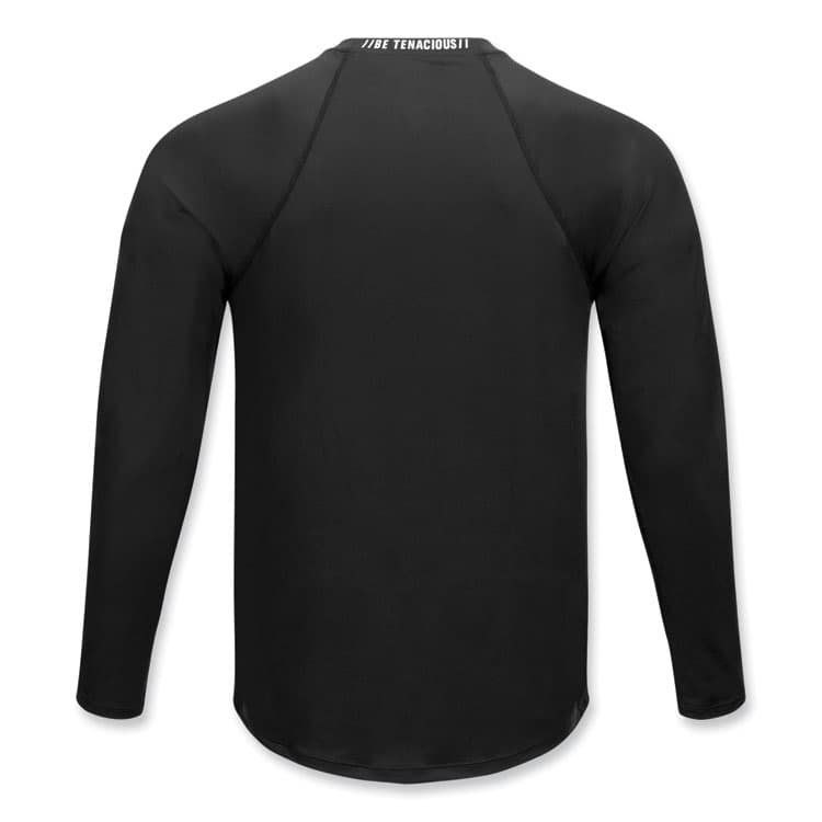 ERGODYNE CORPORATION N-Ferno 6436 Long Sleeve Lightweight Base Layer Shirt, Medium, Black (EGO40233) thumbnail 2