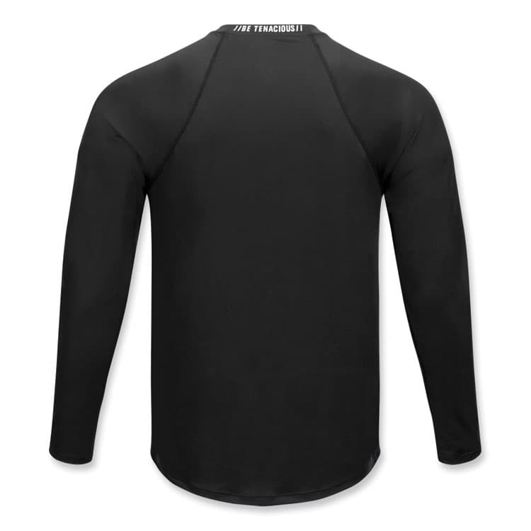 ERGODYNE CORPORATION N-Ferno 6436 Long Sleeve Lightweight Base Layer Shirt, X-Large, Black (EGO40235) thumbnail 2