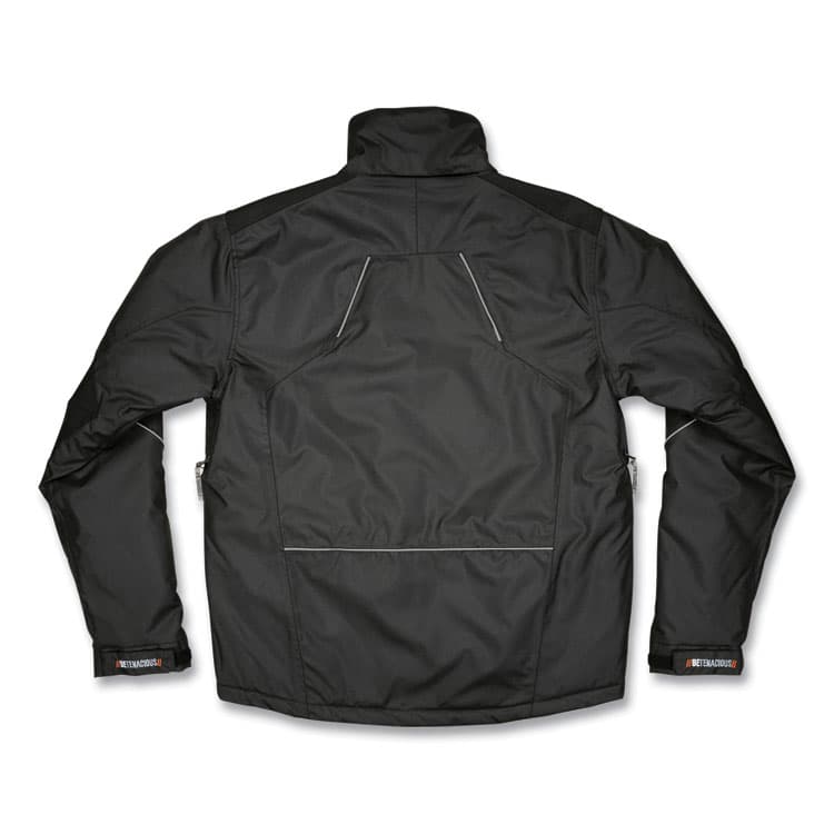 ERGODYNE CORPORATION N-Ferno 6467 Winter Work Jacket with 300D Polyester Shell, Medium, Black (EGO41123) thumbnail 2