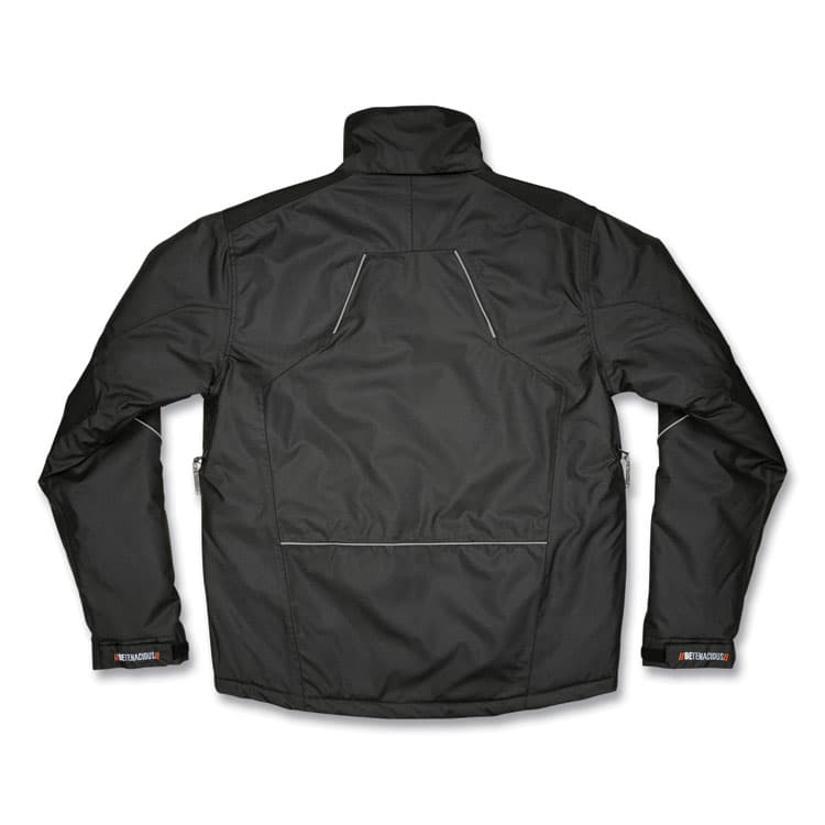 ERGODYNE CORPORATION N-Ferno 6467 Winter Work Jacket with 300D Polyester Shell, 2X-Large, Black (EGO41126) thumbnail 2