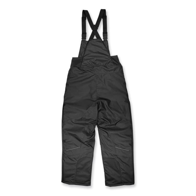 ERGODYNE CORPORATION N-Ferno 6472 Thermal Bib with 300D Oxford Shell, X-Large, Black (EGO41225) thumbnail 2