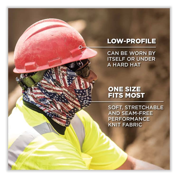 ERGODYNE CORPORATION Chill-Its 6485 Multi-Band, Polyester, One Size Fits Most, Hi-Vis Lime (EGO42108) thumbnail 4