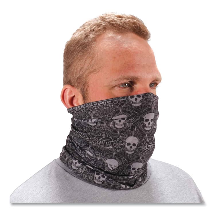 ERGODYNE CORPORATION Chill-Its 6485 Multi-Band, Polyester, One Size Fits Most, Skulls (EGO42112) thumbnail 2