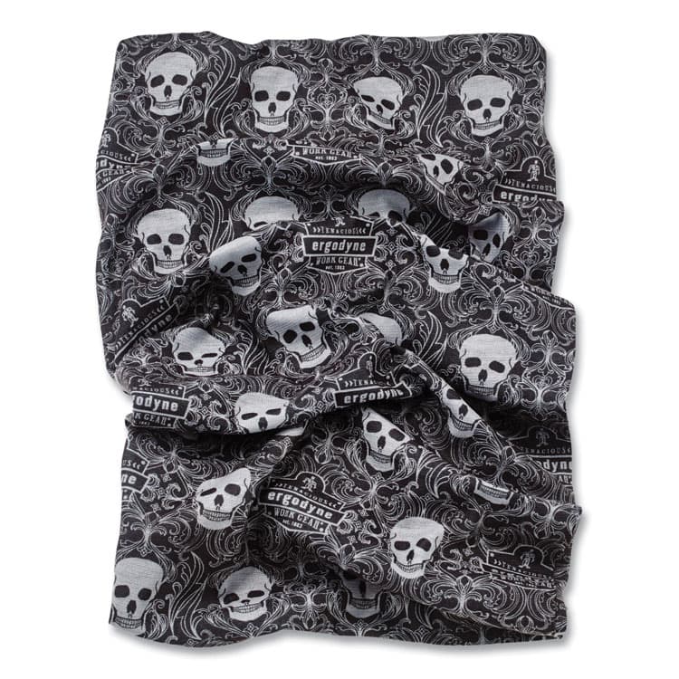 ERGODYNE CORPORATION Chill-Its 6485 Multi-Band, Polyester, One Size Fits Most, Skulls (EGO42112)