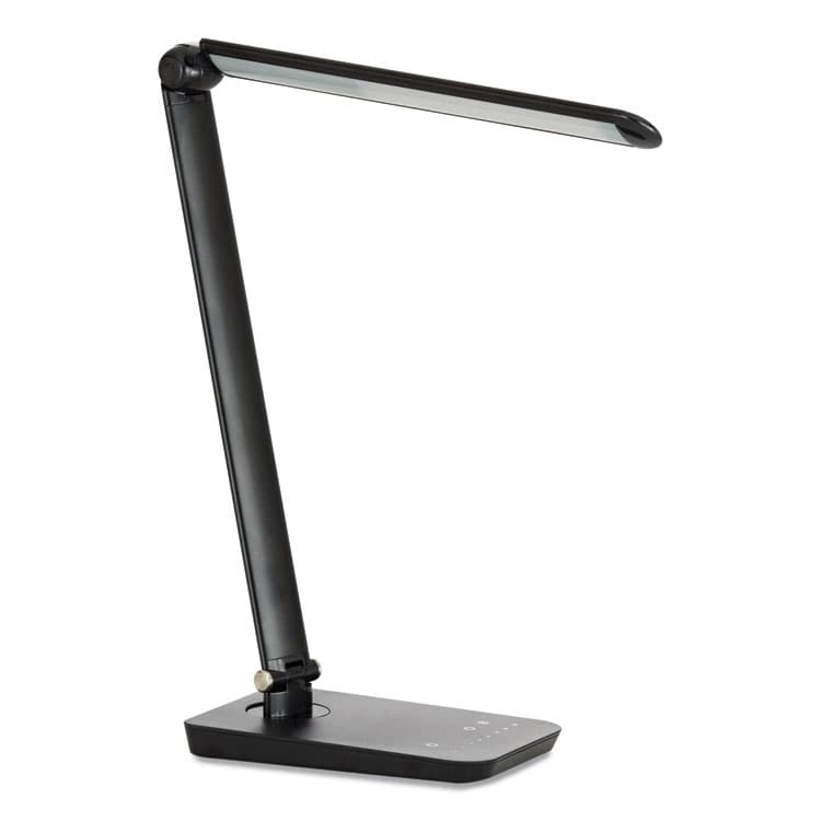 SAFCO PRODUCTS Vamp Lighting, Multi-pivot Neck, 16.75" High, Black (SAF1001BL)
