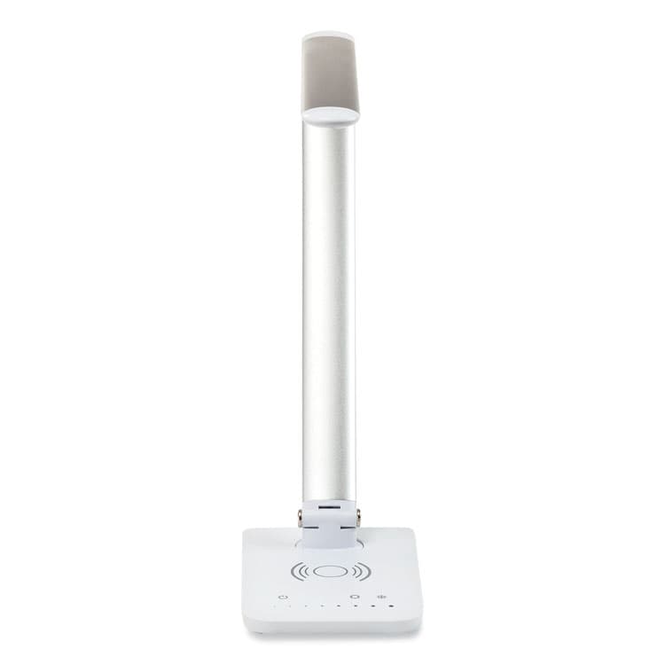 SAFCO PRODUCTS Vamp LED Wireless Charging Lamp, Multi-pivot Neck, 16.75" High, Silver (SAF1009SL) thumbnail 2