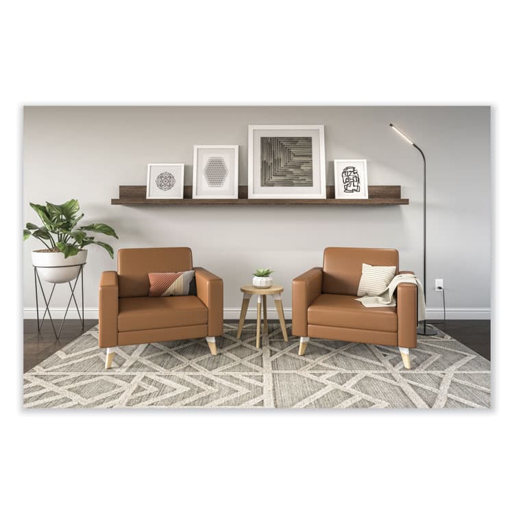 SAFCO PRODUCTS Resi LED Floor Lamp, Gooseneck, 60" Tall, Black (SAF1017BL) thumbnail 3