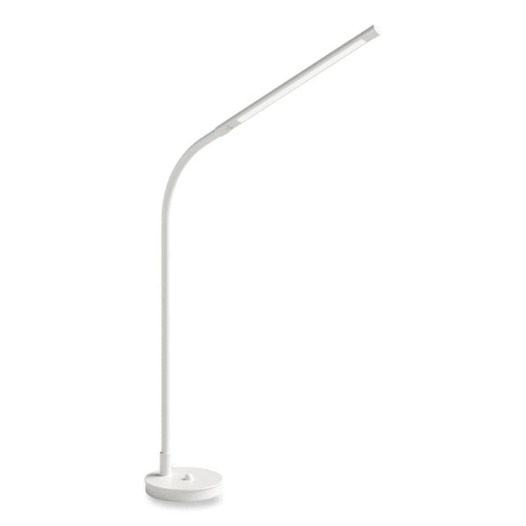 SAFCO PRODUCTS Resi LED Desk Lamp, Gooseneck, 18.5" High, White (SAF1018WH)