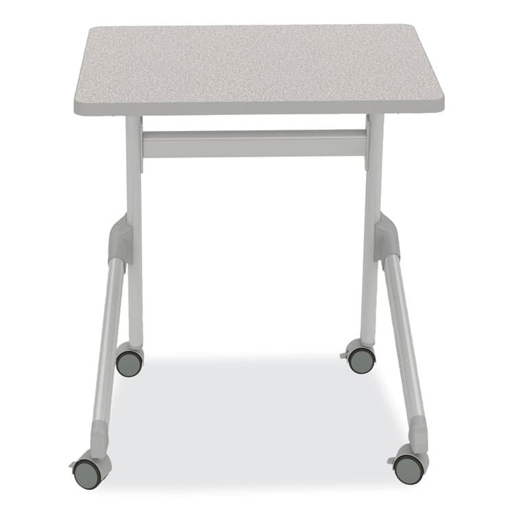 SAFCO PRODUCTS Learn Nesting Rectangle Desk, 28" x 22.25" x 29.5", Gray (SAF1227GR) thumbnail 2