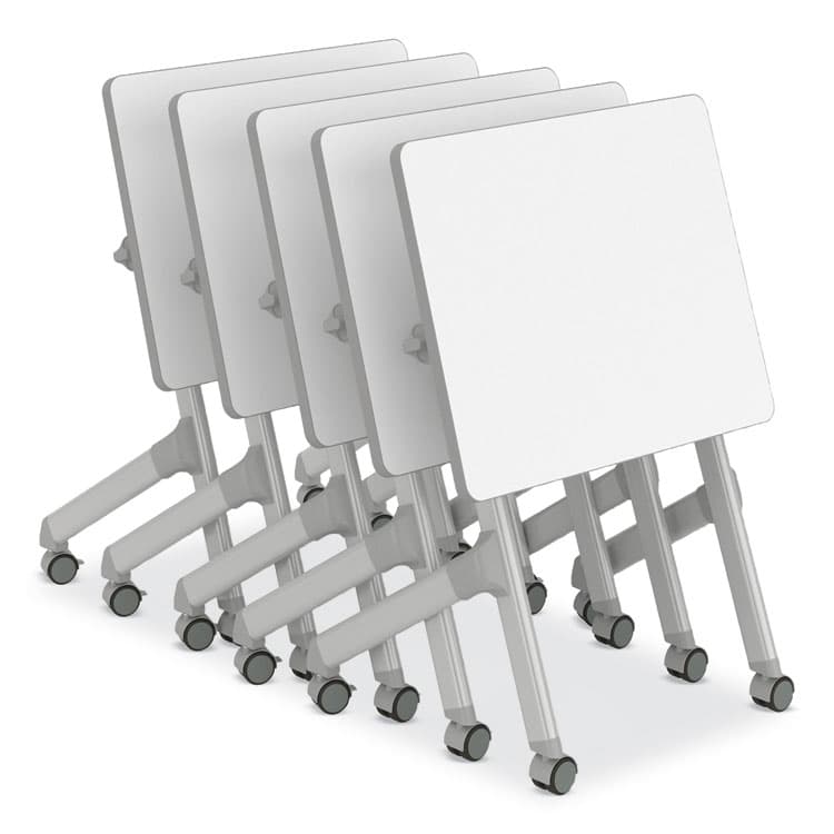 SAFCO PRODUCTS Learn Nesting Rectangle Desk, 28" x 22.25" x 29.5", Gray (SAF1227GR) thumbnail 4