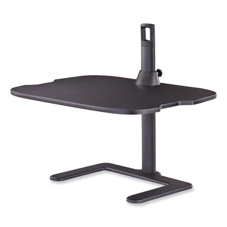 SAFCO PRODUCTS Stance Height-Adjustable Laptop Stand, 26.9 x 18 x 1.25 to 15.75, Black, Supports 15 lbs (SAF2180BL) thumbnail 2